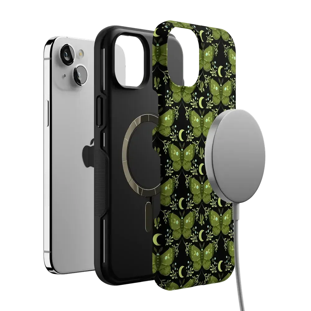 Mystic Moths | Green Twilight Case