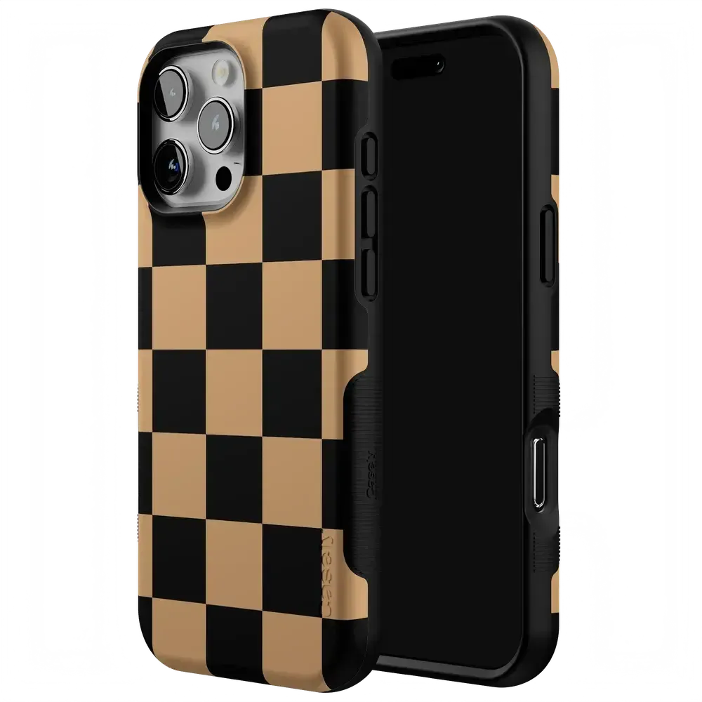 Fit Check | Black & Brown Checkerboard Case