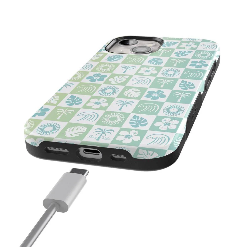 Coastal Checkers | Pura Vida Case