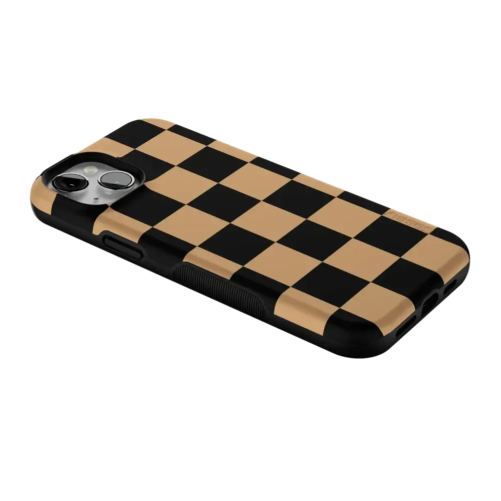 Fit Check | Black & Brown Checkerboard Case