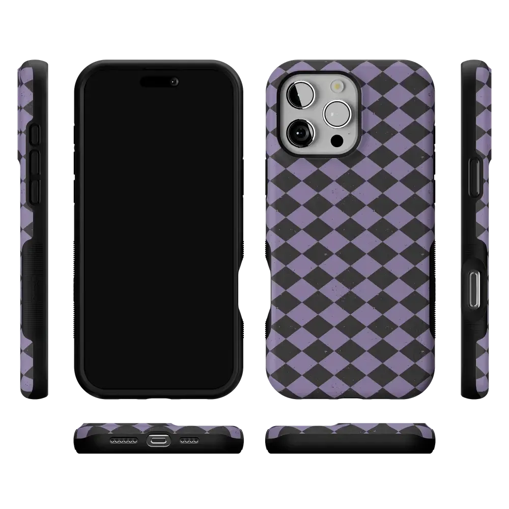 Midnight Hex | Purple Checkered Case
