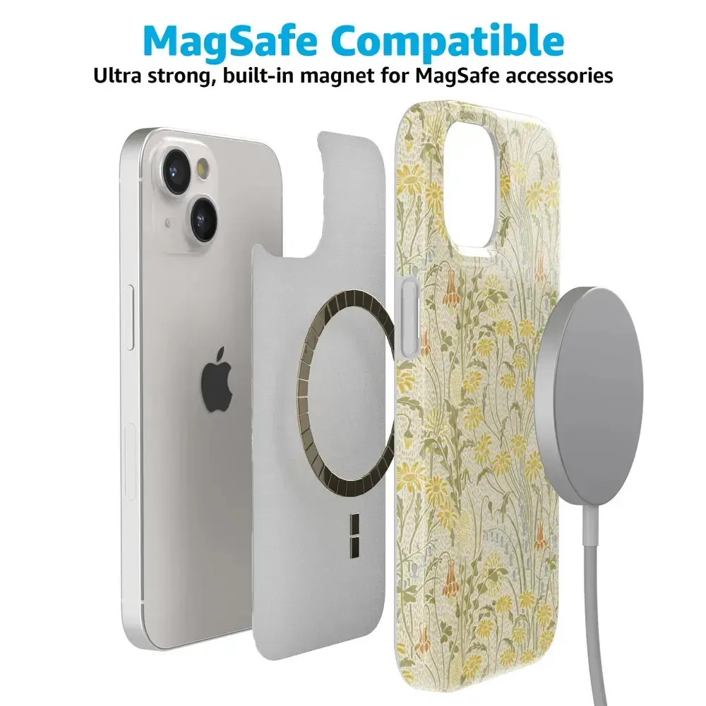 Boho Blooms | Golden Floral Case