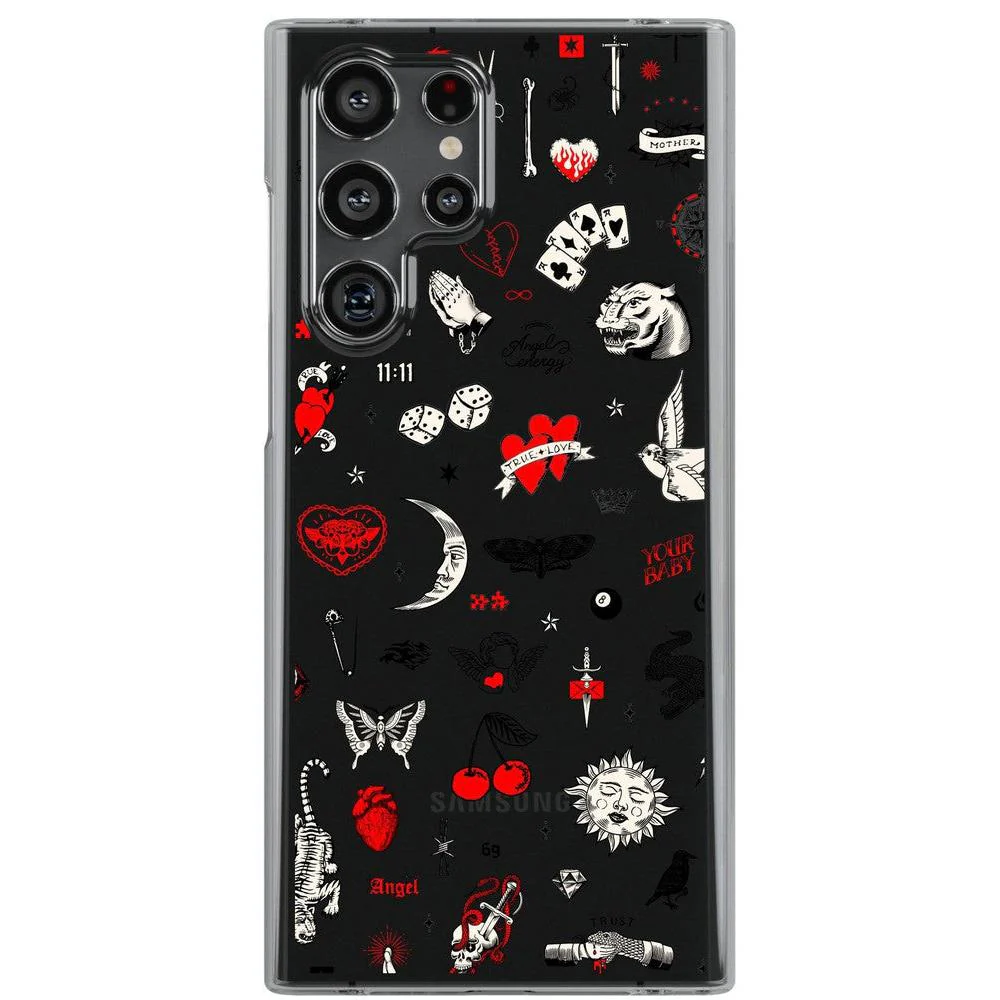 Not a Phase | Clear Flash Tattoo Case