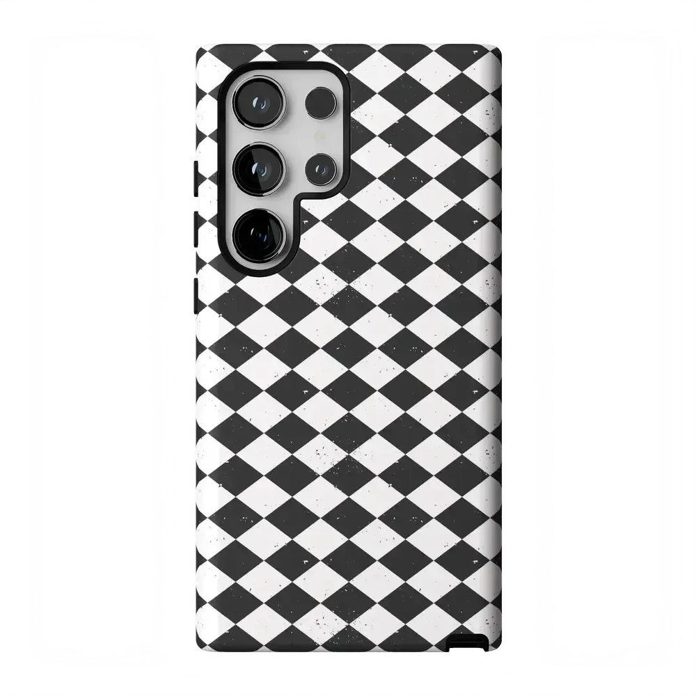 Salem's Hex | Black & White Checkered Case