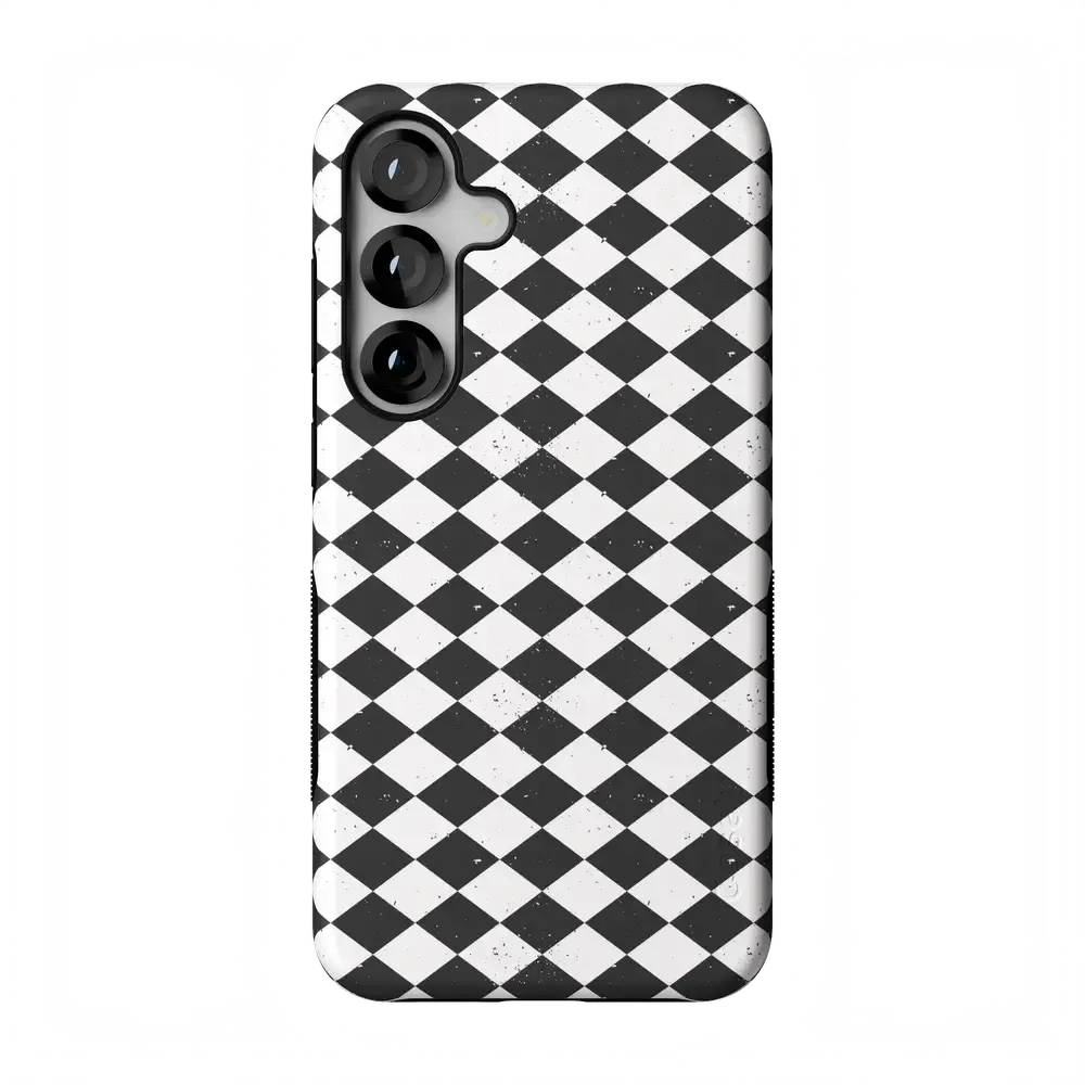 Salem's Hex | Black & White Checkered Case
