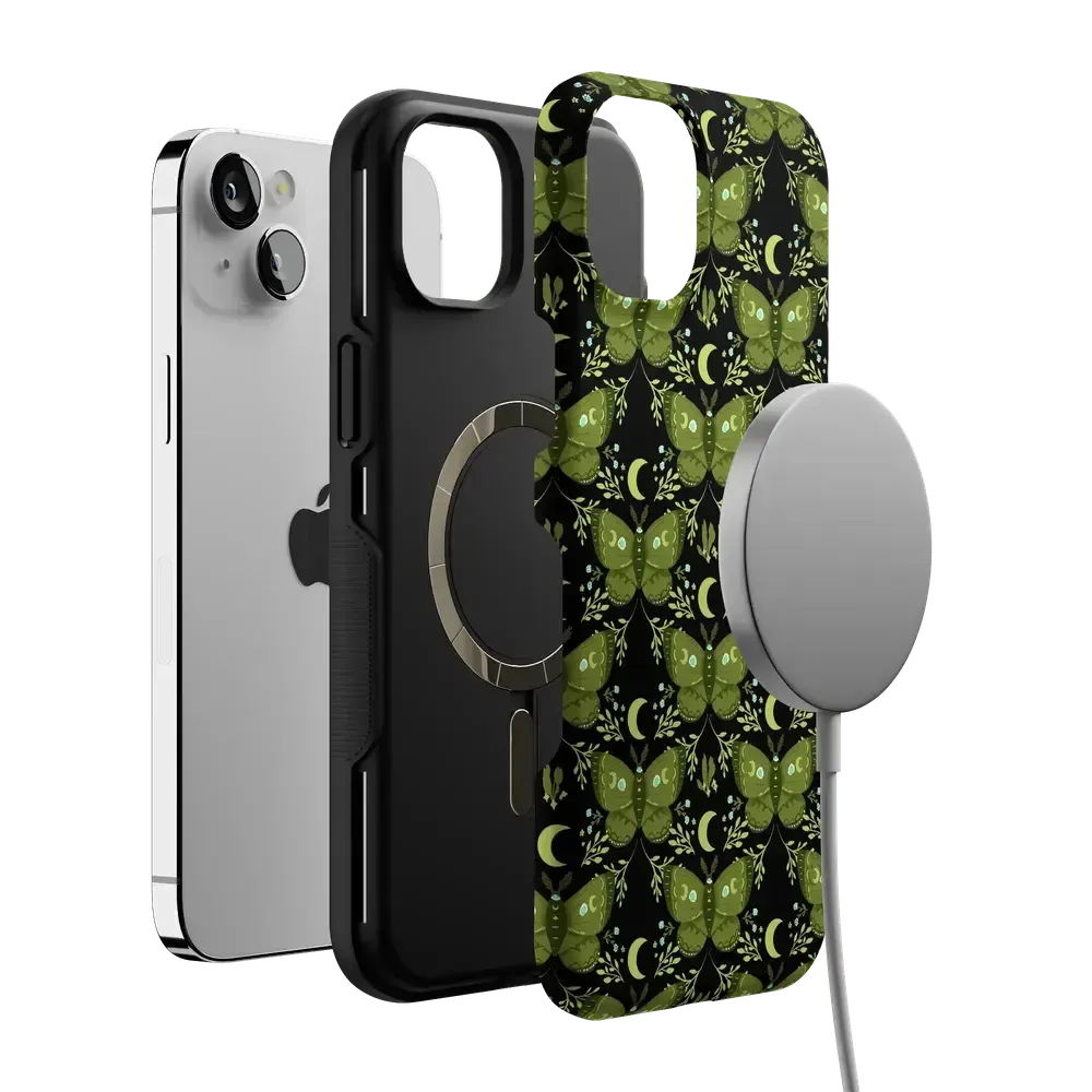 Mystic Moths | Green Twilight Case