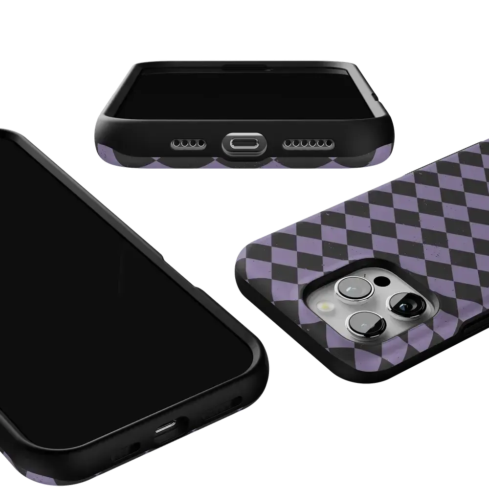 Midnight Hex | Purple Checkered Case