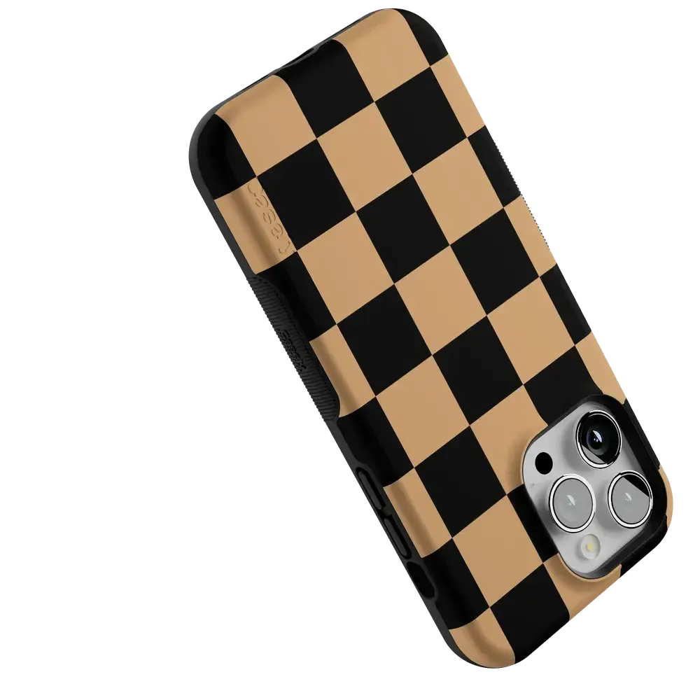 Fit Check | Black & Brown Checkerboard Case