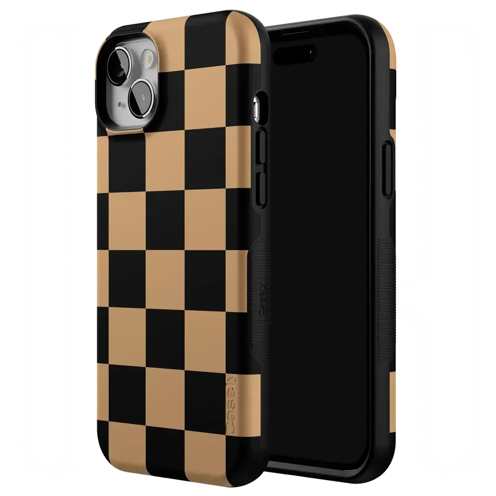 Fit Check | Black & Brown Checkerboard Case