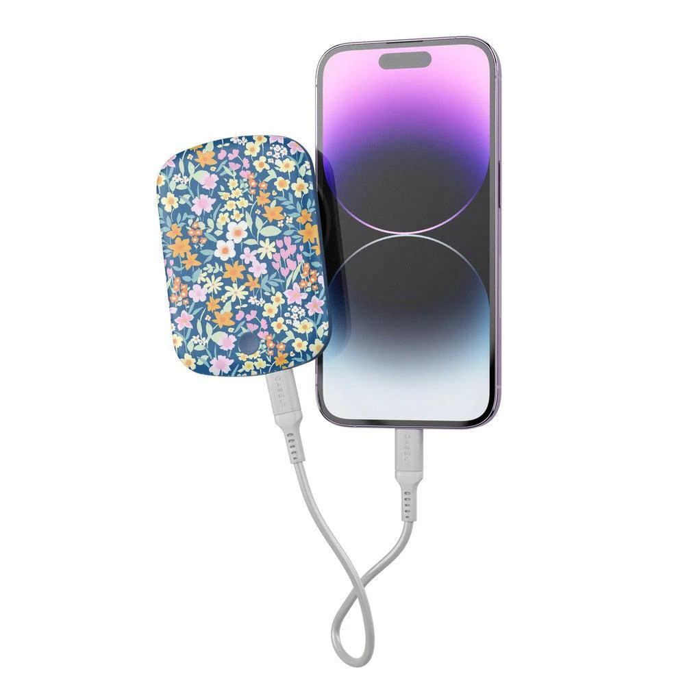 Full Bloom | Navy Floral Power Pod