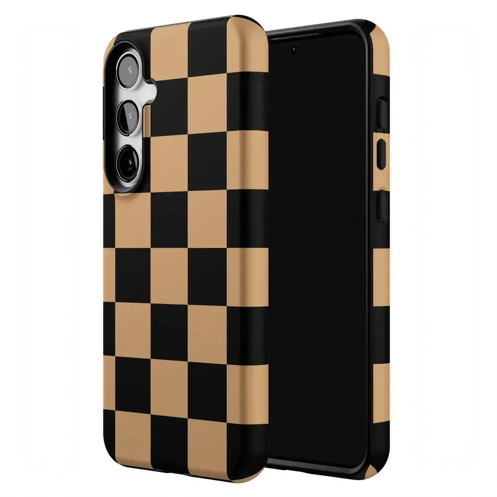 Fit Check | Black & Brown Checkerboard Case