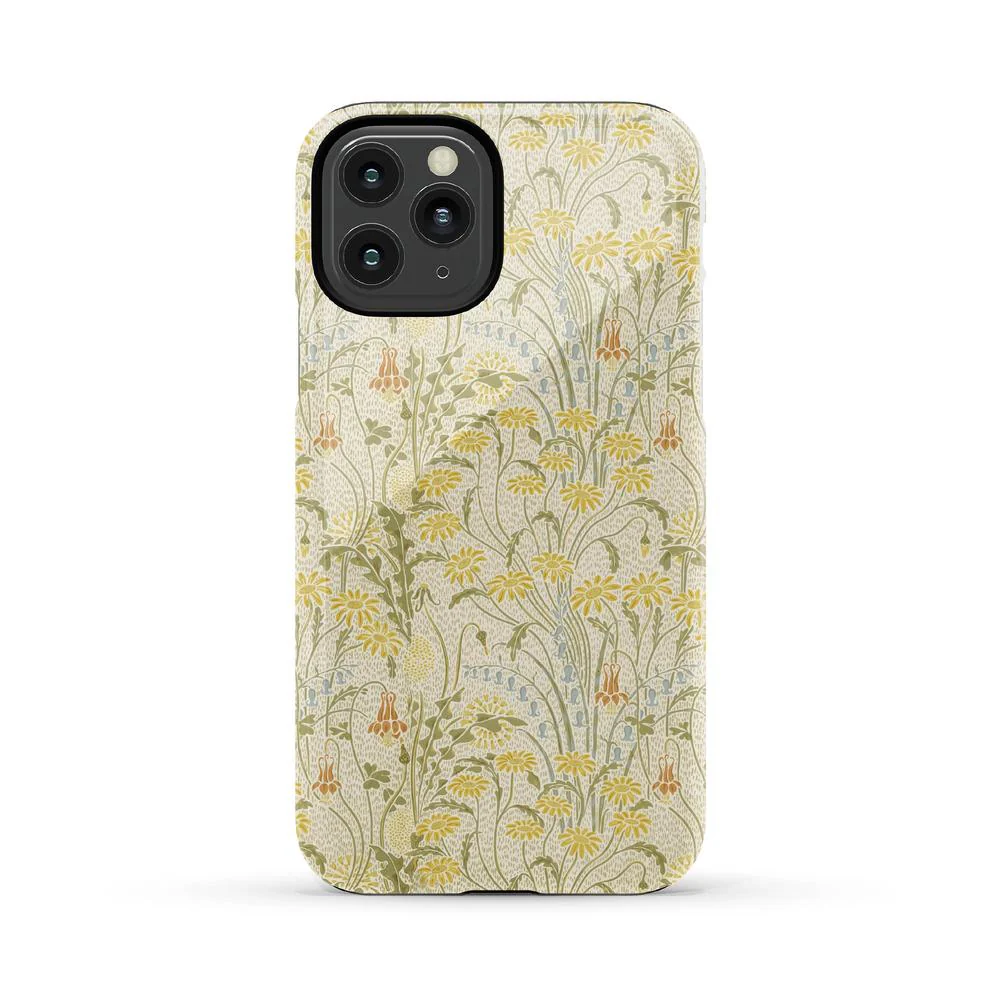 Boho Blooms | Golden Floral Case