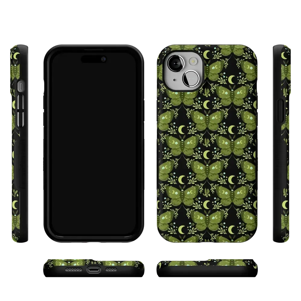 Mystic Moths | Green Twilight Case
