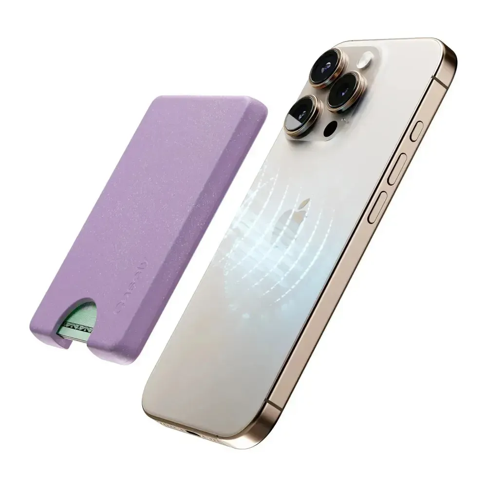 Lavender Waves | Purple Shimmer MagWallet