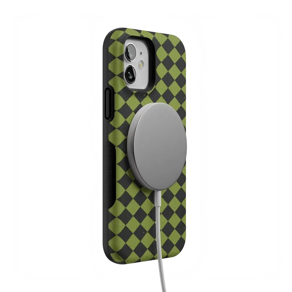 Wicked Hex | Green Checkered Case