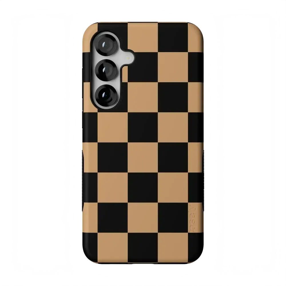 Fit Check | Black & Brown Checkerboard Case