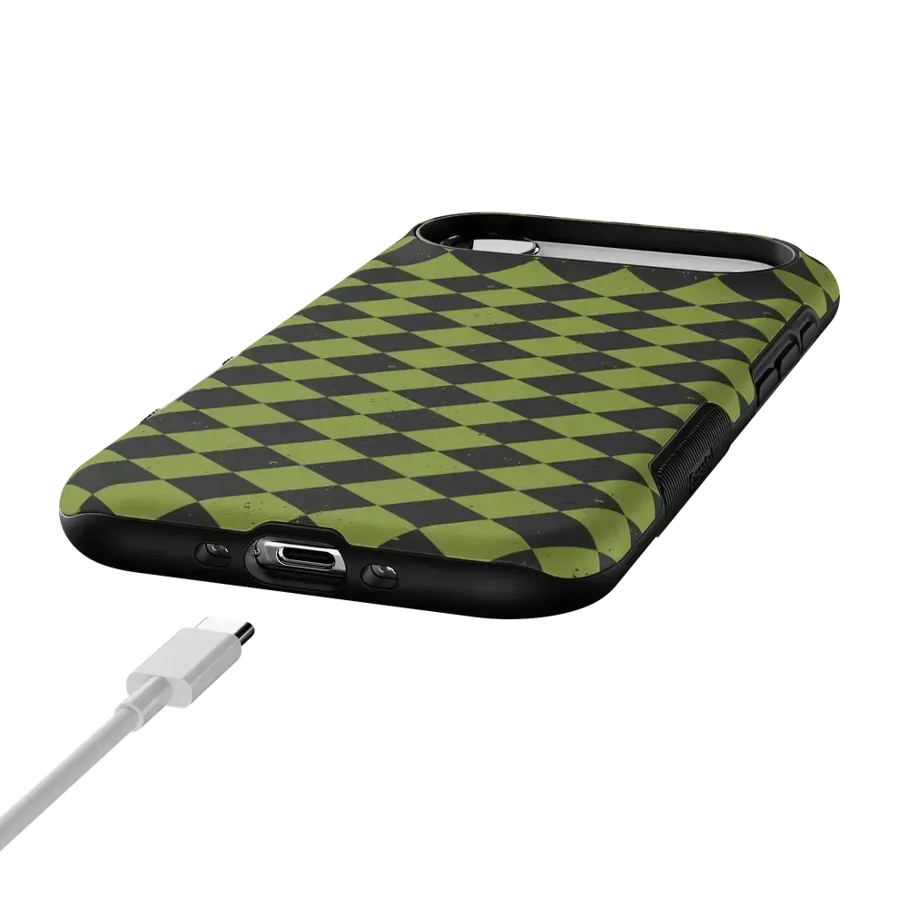 Wicked Hex | Green Checkered Case