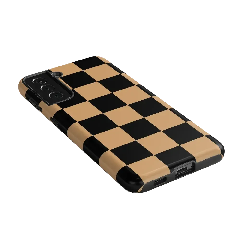 Fit Check | Black & Brown Checkerboard Case