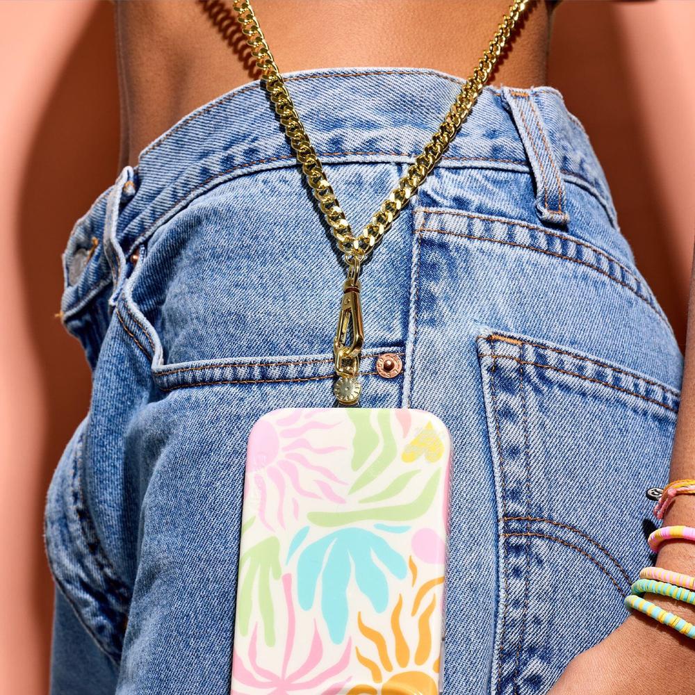 Flat Curb Chain Phone Chain | Pura Vida x Bans