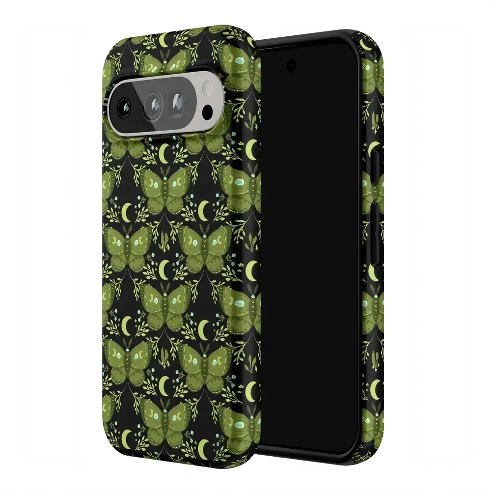 Mystic Moths | Green Twilight Case