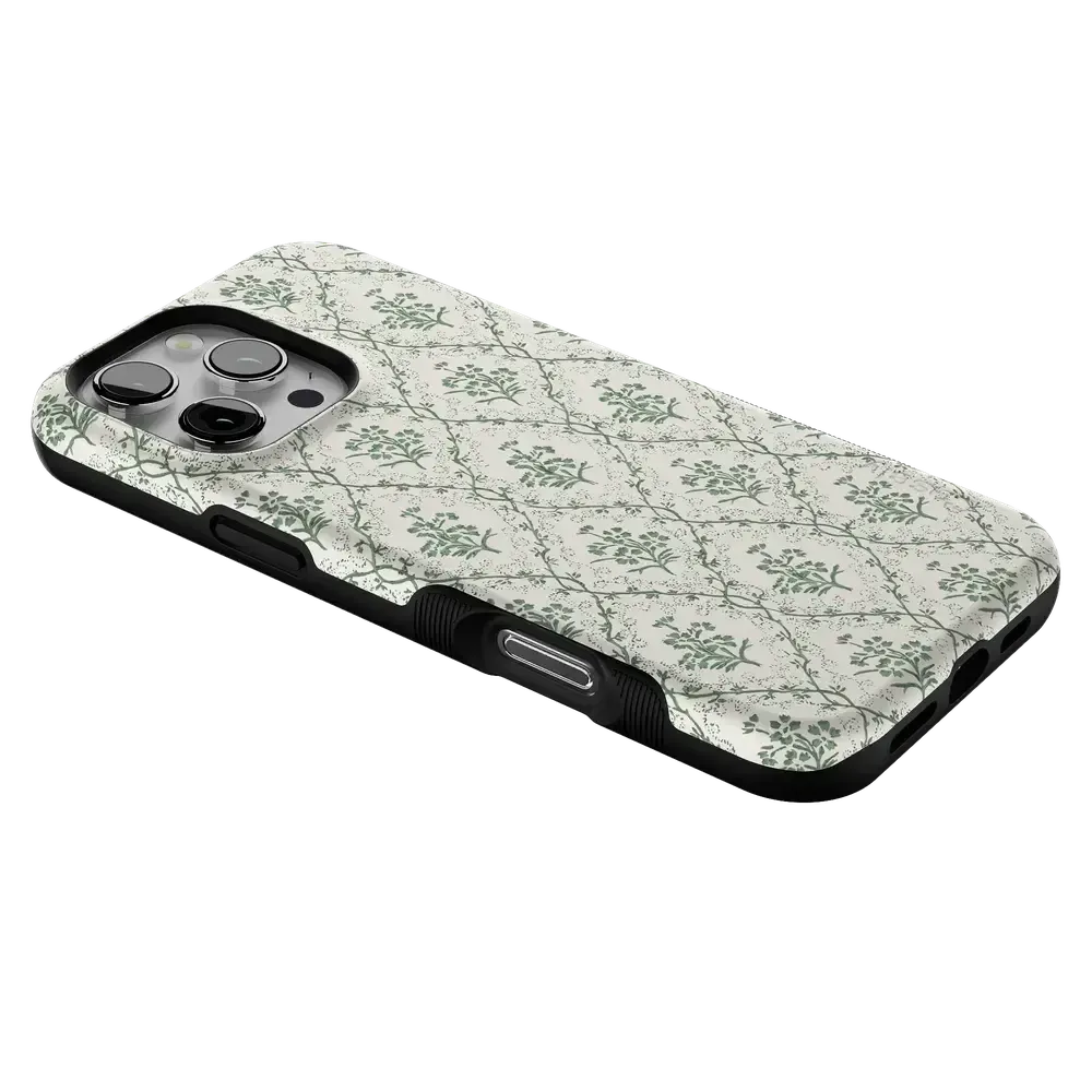 Sage Tapestry | Floral Vines Case