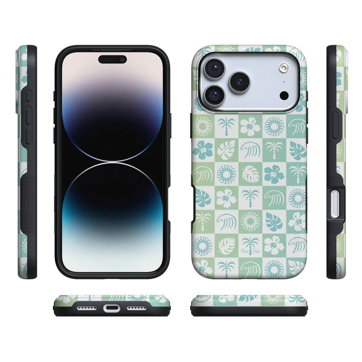 Coastal Checkers | Pura Vida Case