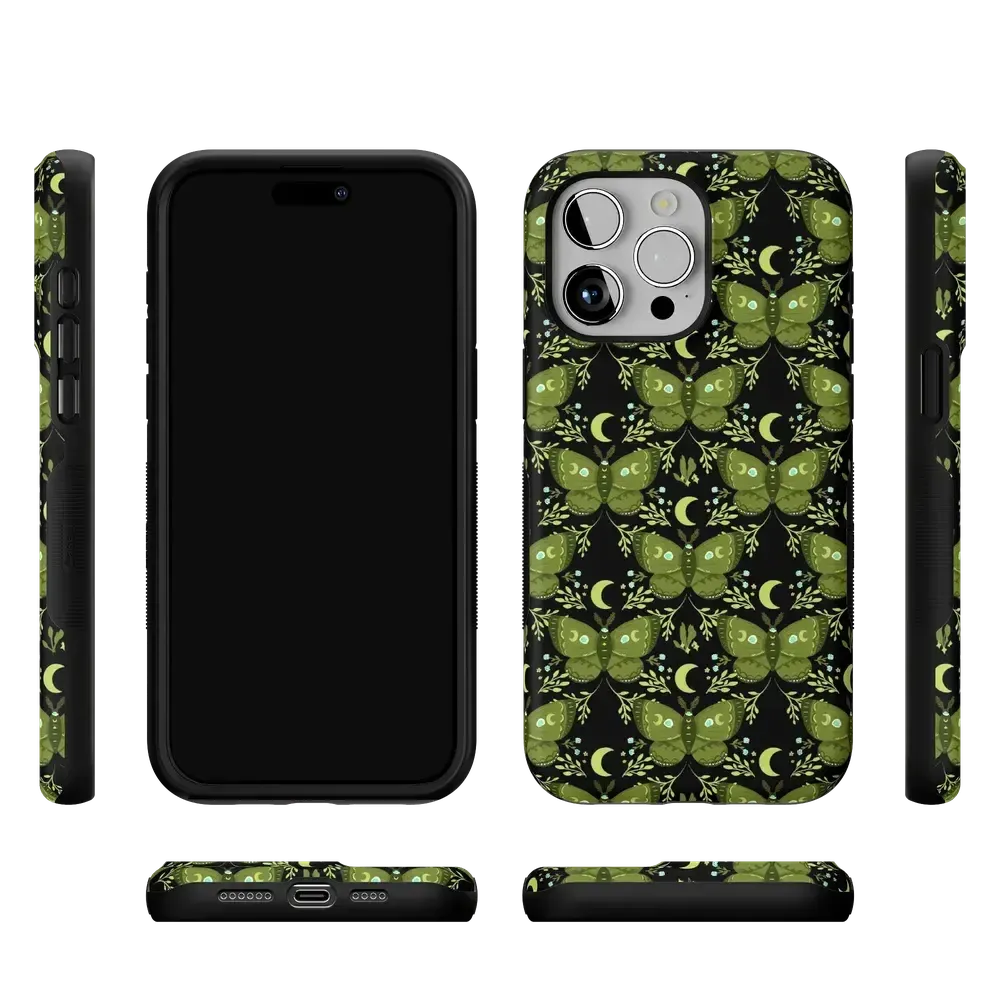 Mystic Moths | Green Twilight Case