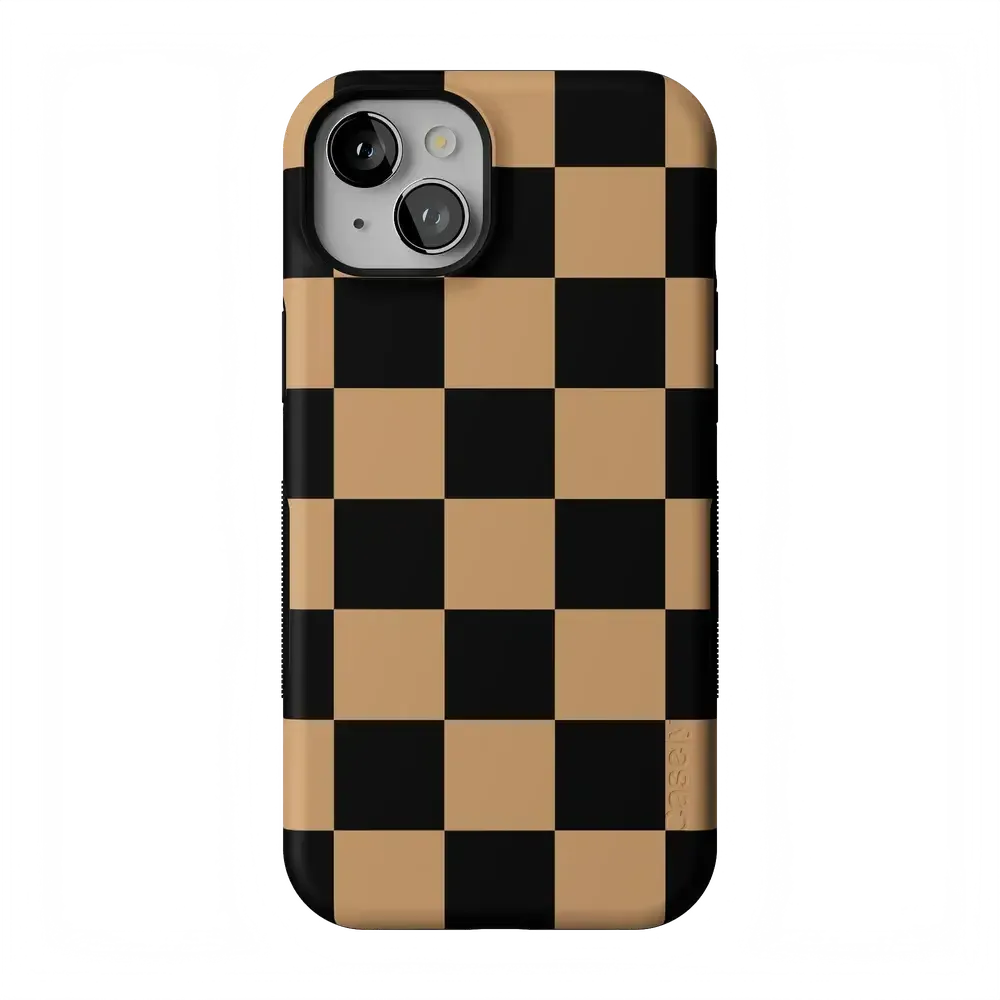 Fit Check | Black & Brown Checkerboard Case