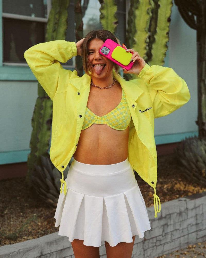 Chartreuse Days | Solid Neon Yellow Power Pod