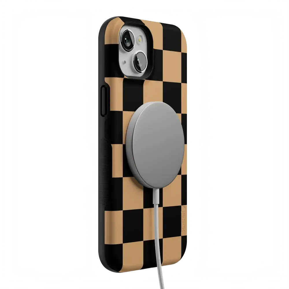 Fit Check | Black & Brown Checkerboard Case