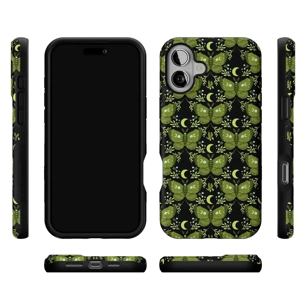 Mystic Moths | Green Twilight Case