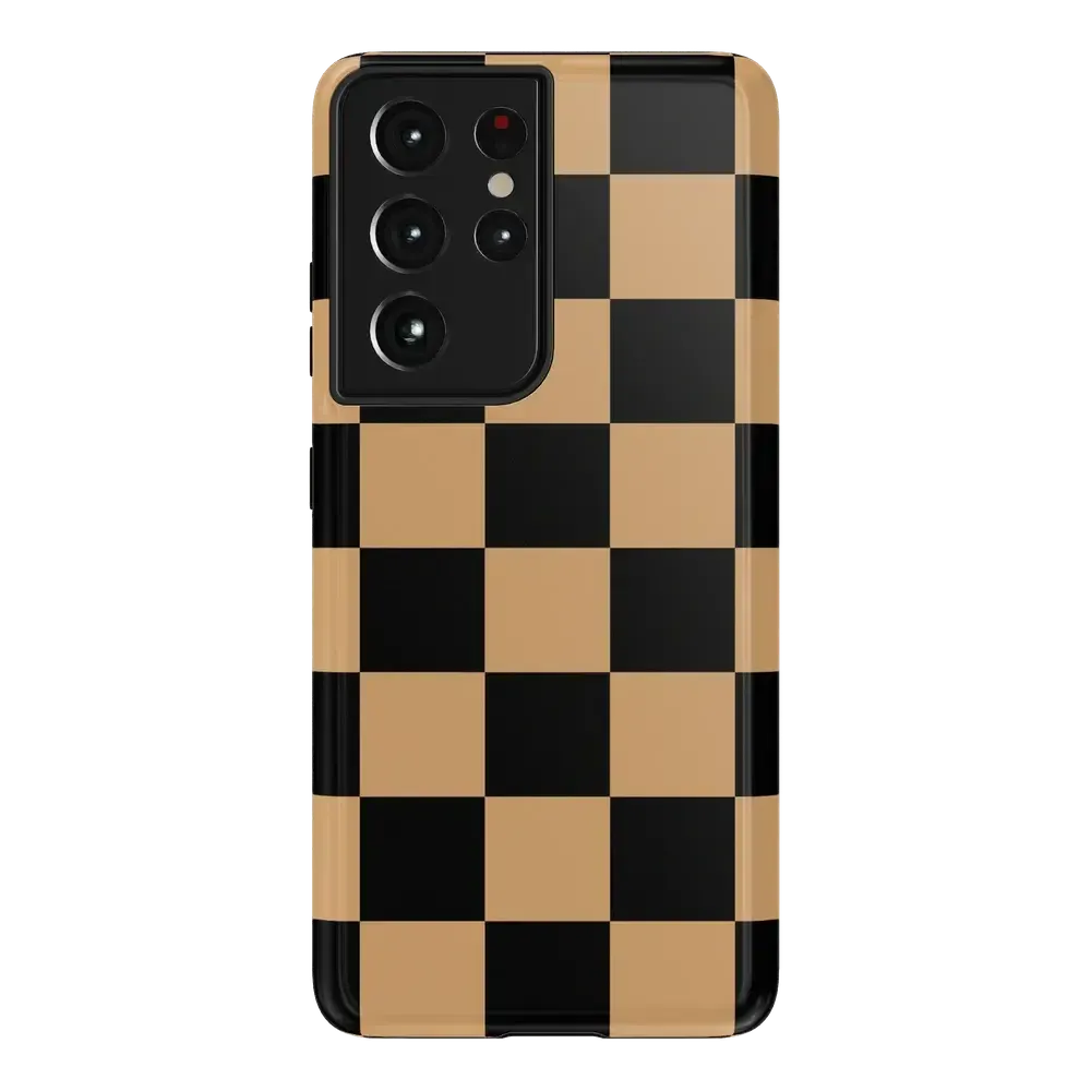 Fit Check | Black & Brown Checkerboard Case