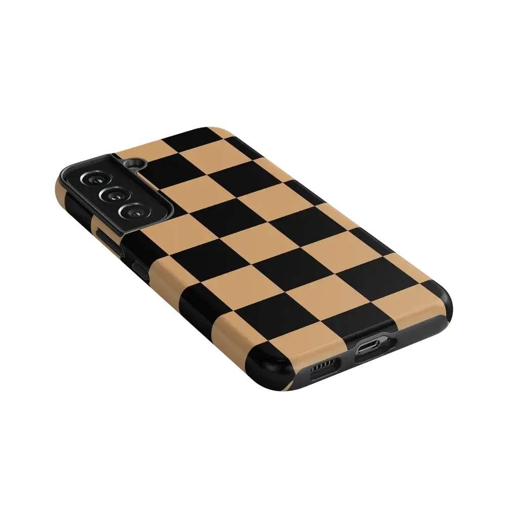 Fit Check | Black & Brown Checkerboard Case