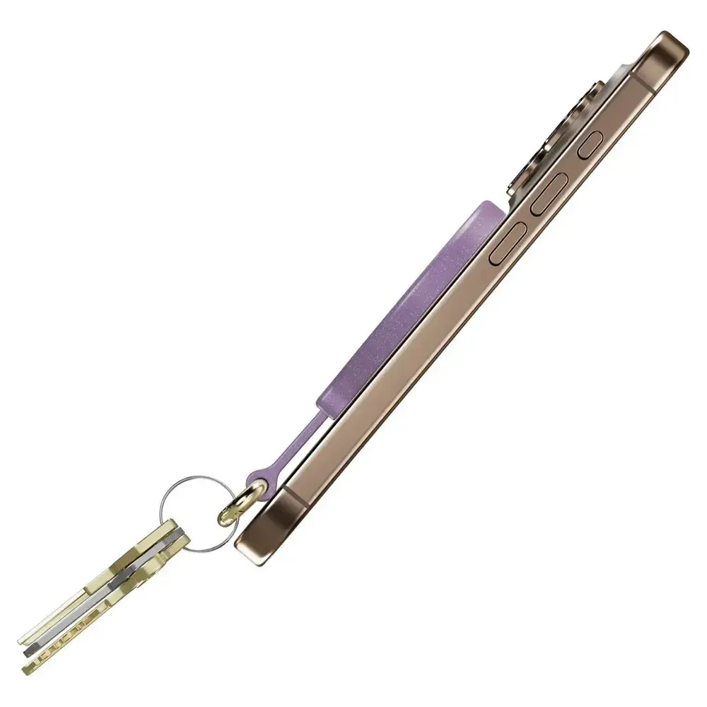 Lavender Waves | Purple Shimmer MagRing+ with Keychain