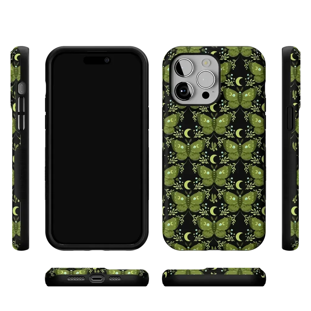 Mystic Moths | Green Twilight Case
