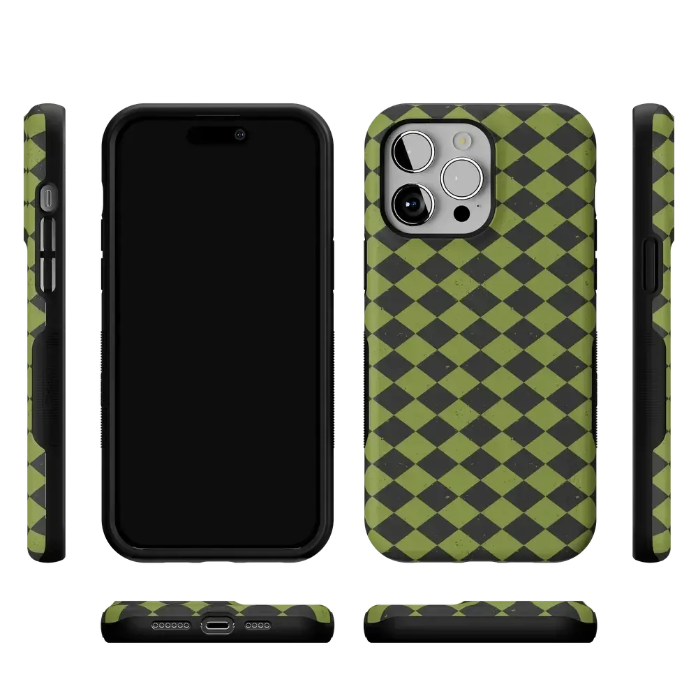 Wicked Hex | Green Checkered Case