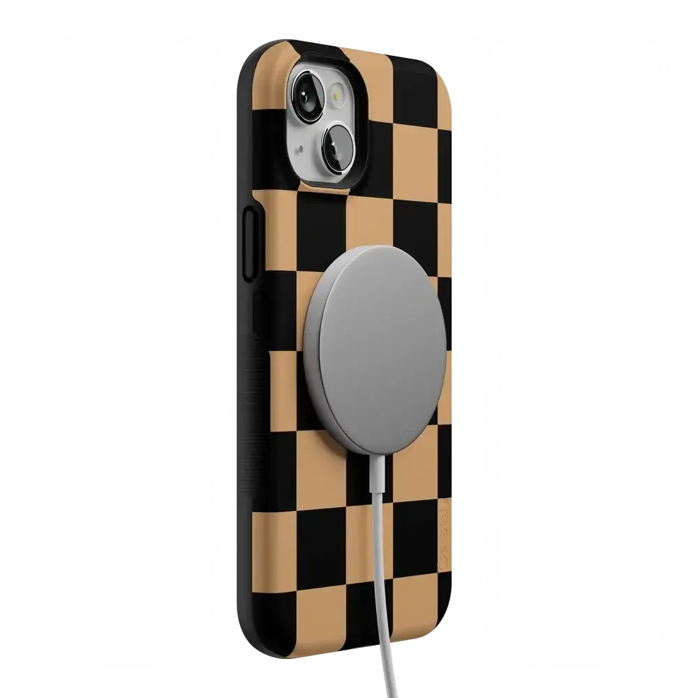 Fit Check | Black & Brown Checkerboard Case
