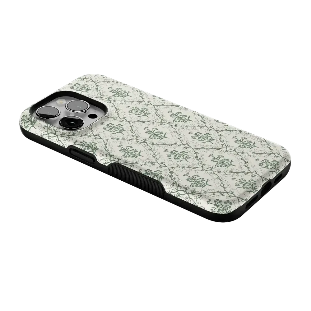 Sage Tapestry | Floral Vines Case