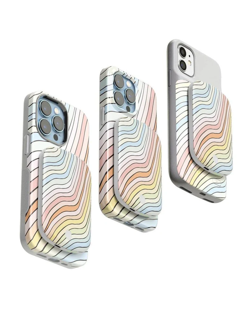 Ride The Wave | Pastel Rainbow Lined Power Pod