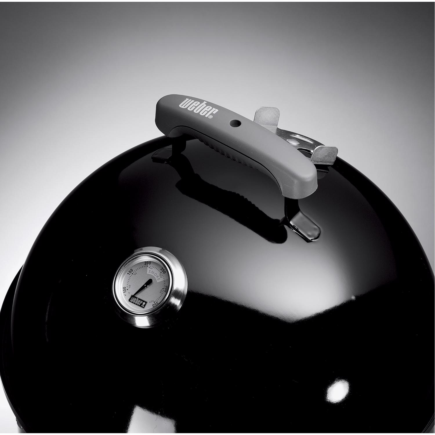 Weber Smokey Mountain Charcoal/Wood Bullet Smoker Black