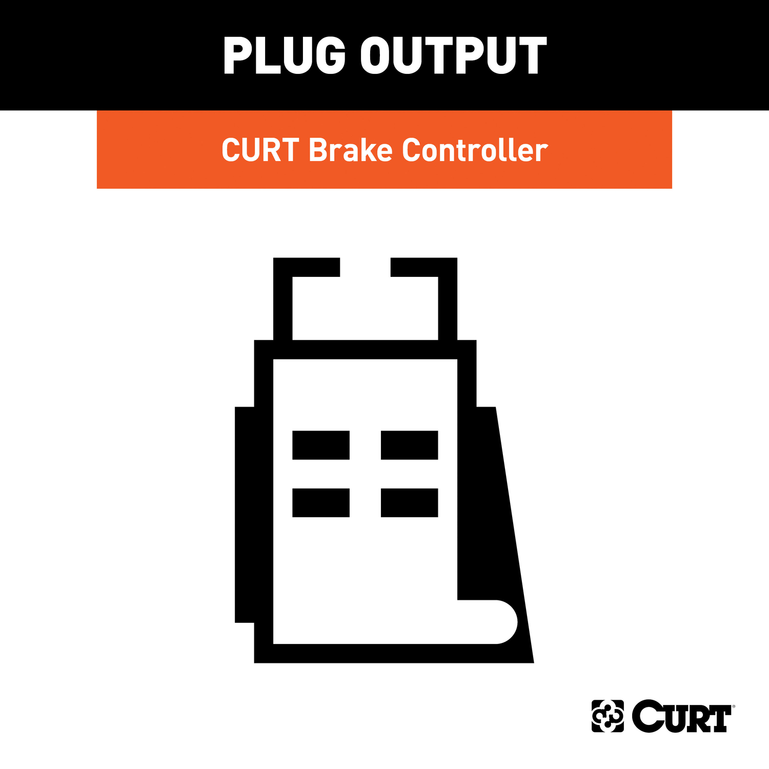CURT Female Brake Control Harness