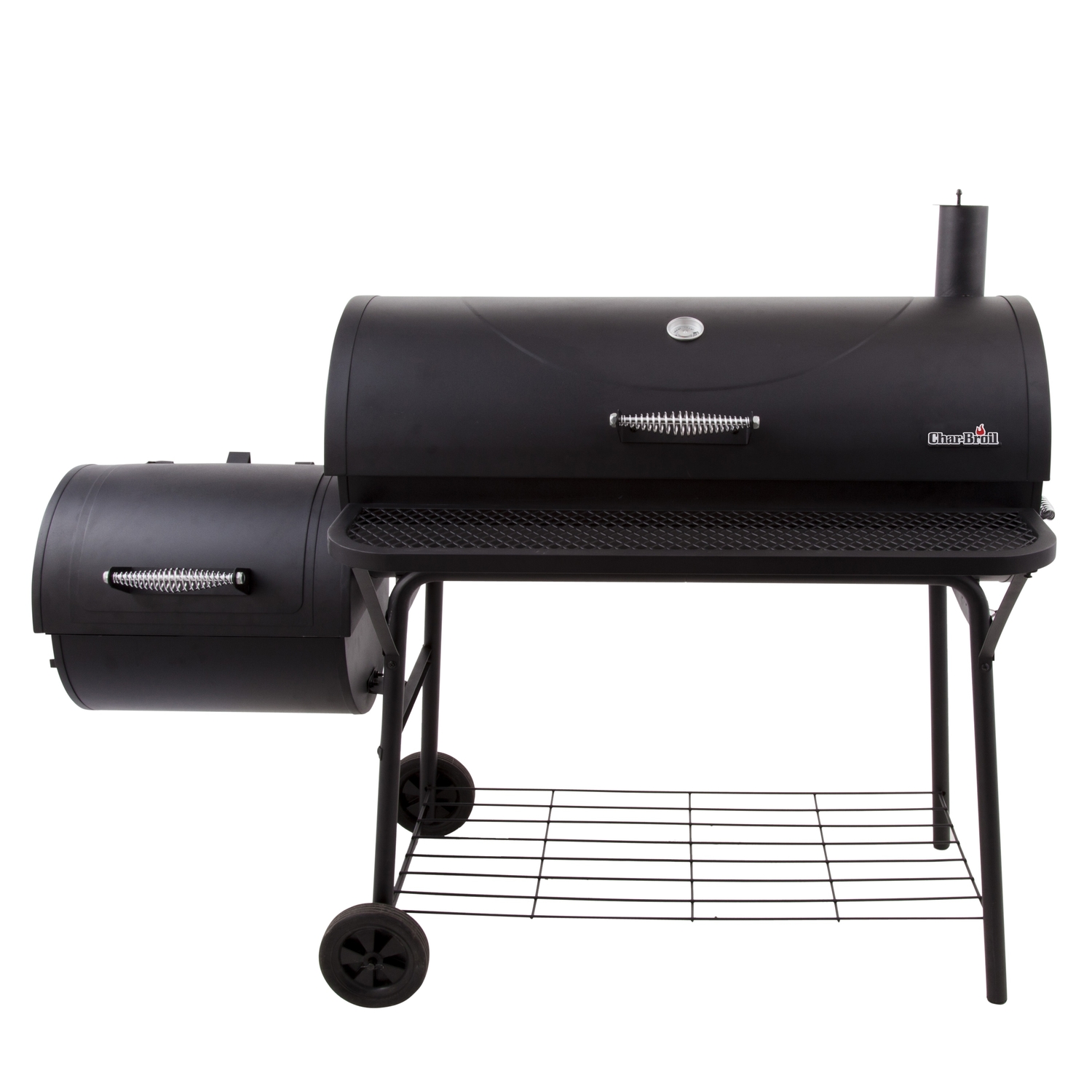 Char-Broil American Gourmet Charcoal Offset Smoker Black