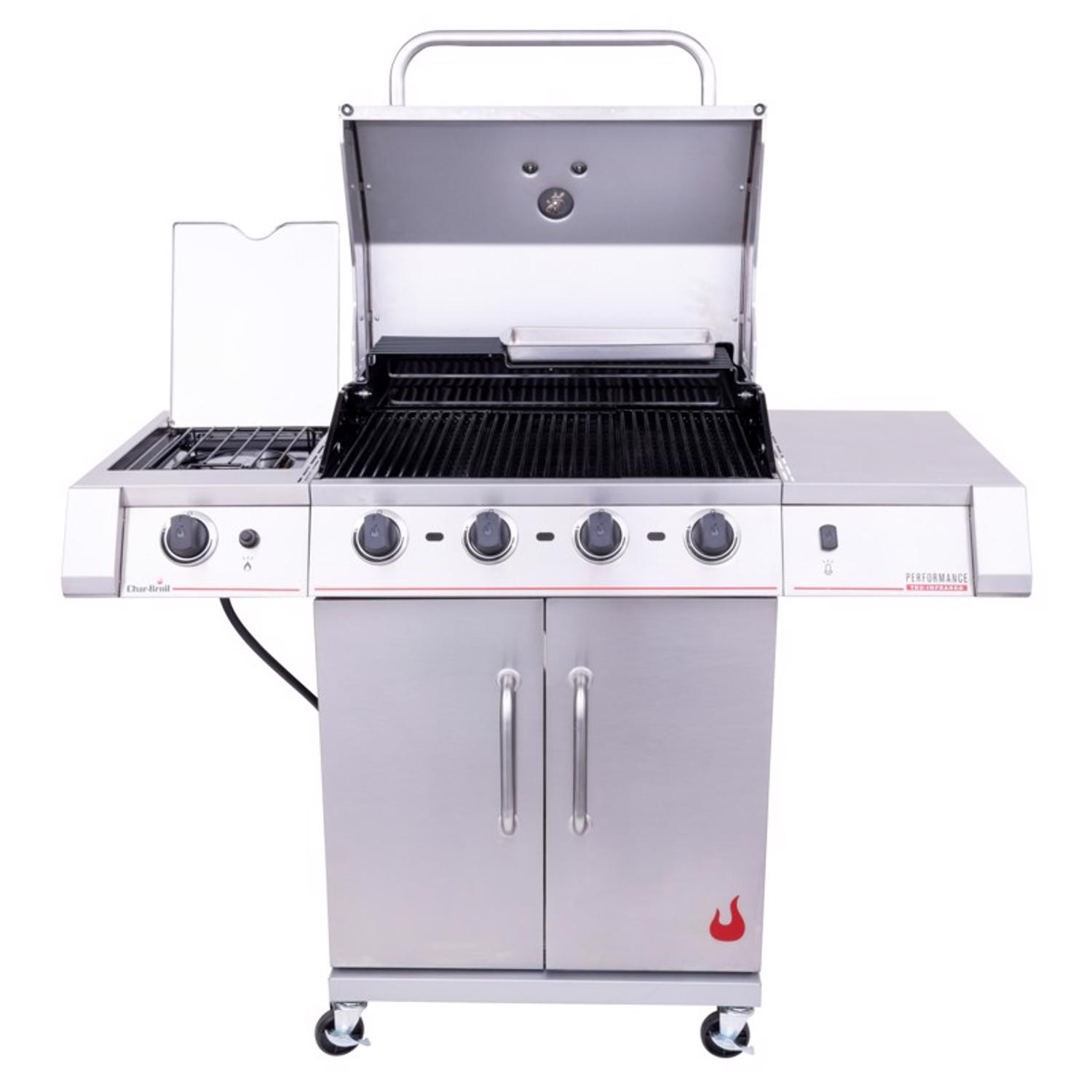 Char-Broil Performance Series 4 Burner Liquid Propane Grill Stainless Steel