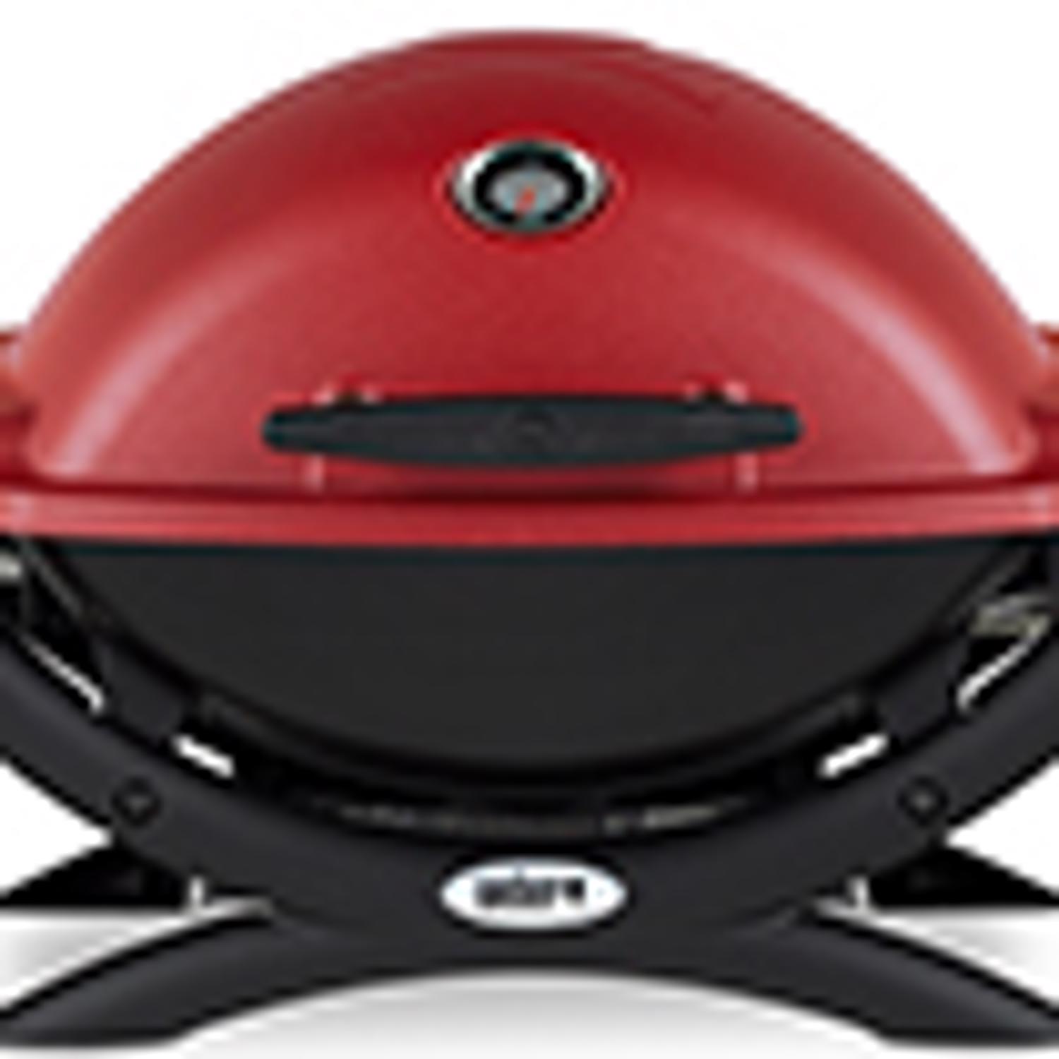 Weber Q1200 1 Burner Liquid Propane Grill Red