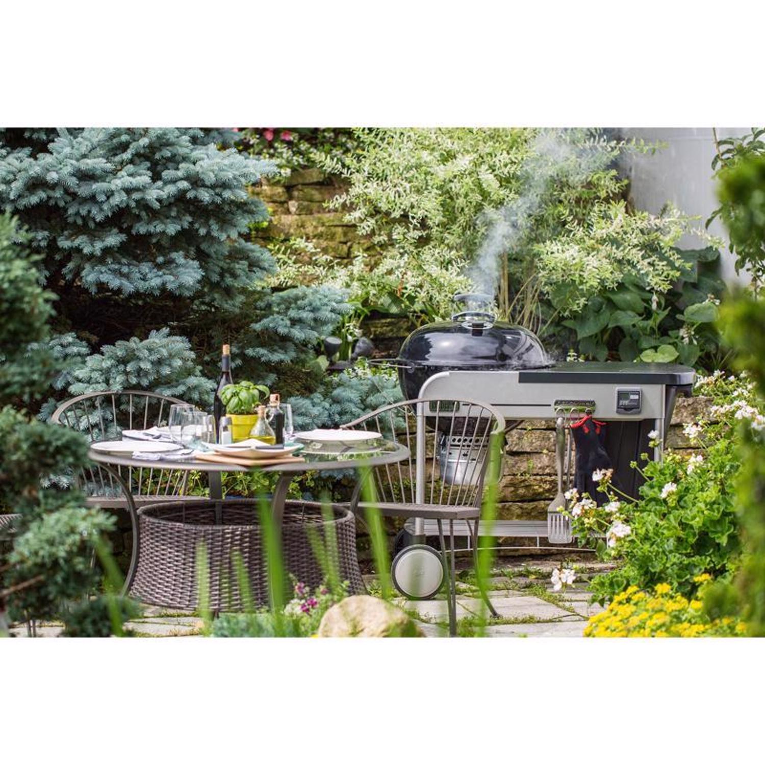 Weber 22 in. Performer Premium Charcoal Grill Black