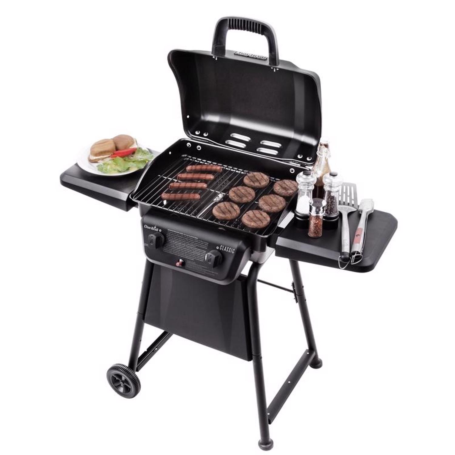 American Gourmet 2 Burner Liquid Propane Grill Black
