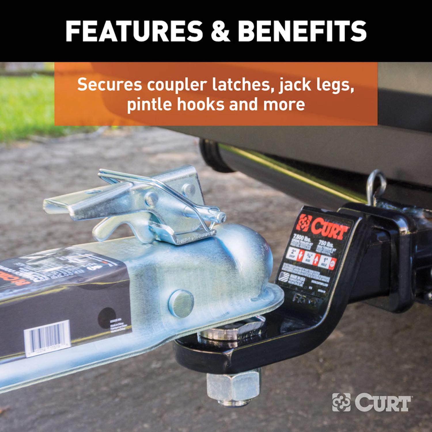 CURT 5/16D x 3L Safety Pin