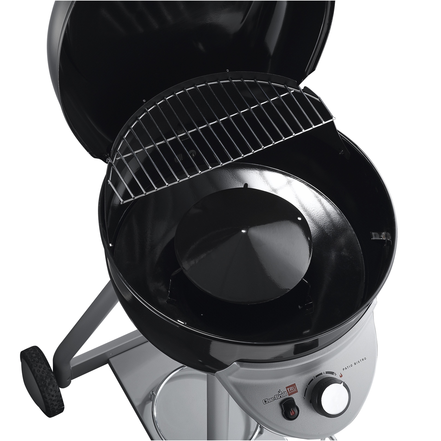 Char-Broil Patio Bistro 1 Burner Liquid Propane Grill Black