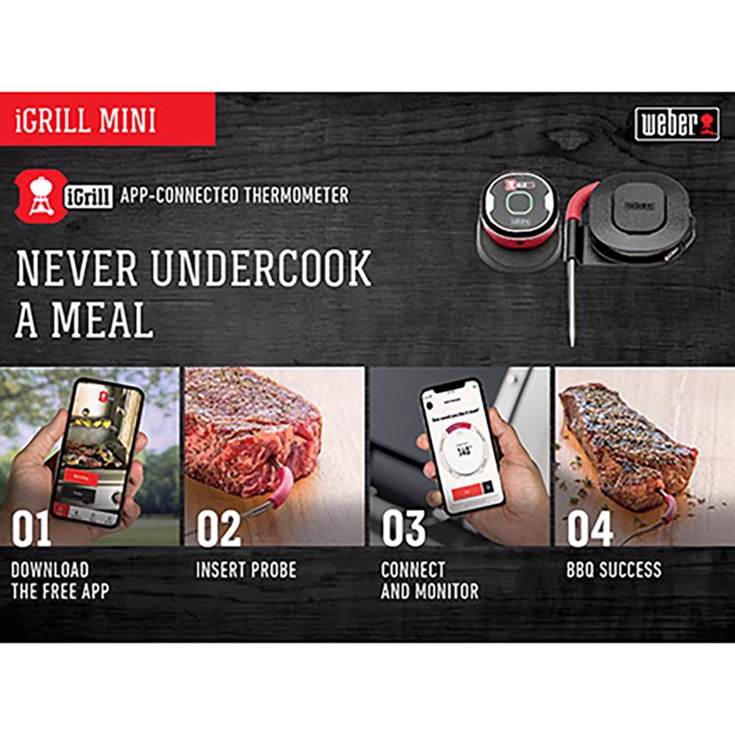 Weber iGrill Mini Digital Bluetooth Enabled Grill/Meat Thermometer
