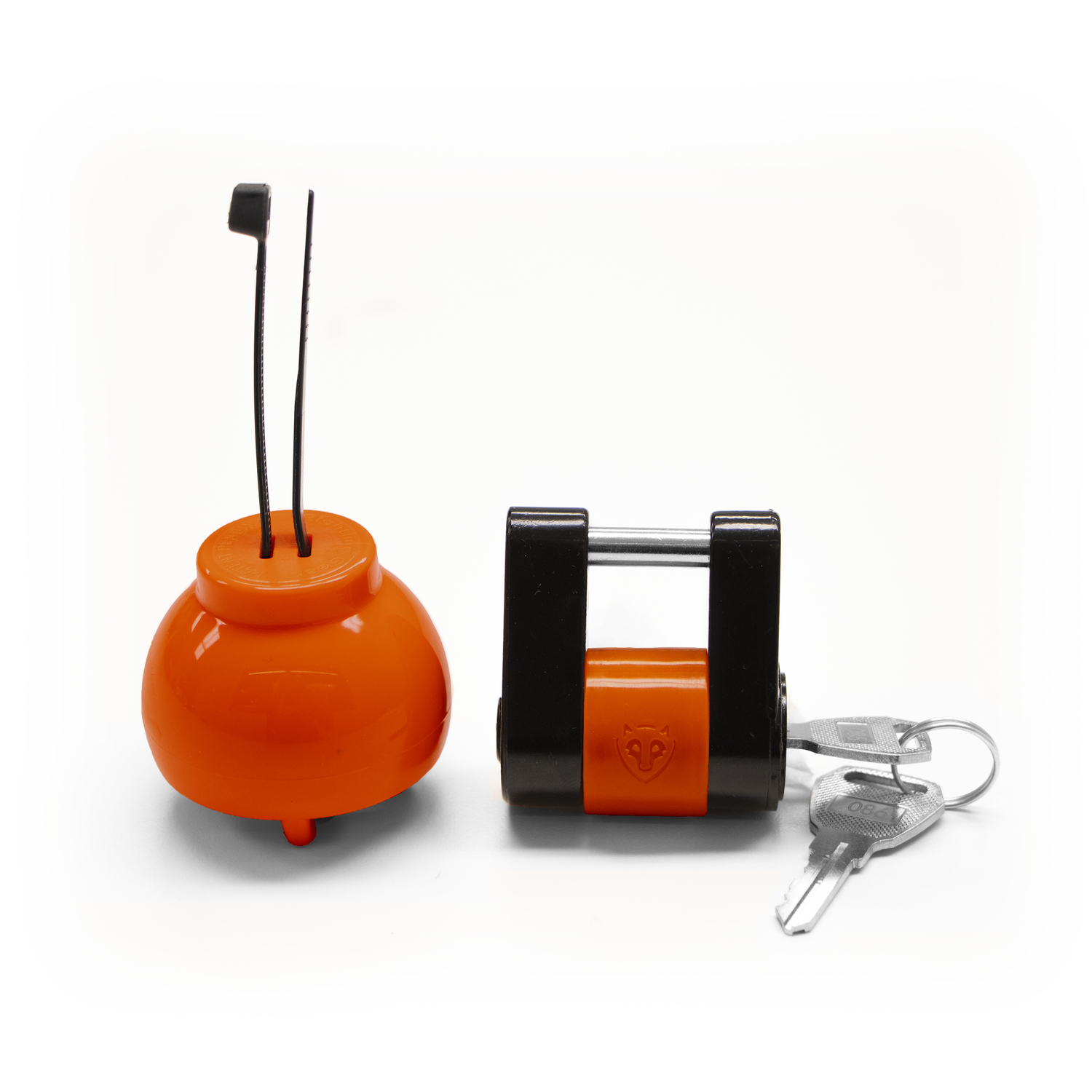 Rightline Gear Anti-Theft Trailer Coupler Ball and Lock